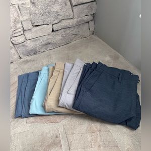 Lot of 5 mens quicksilver/Hurley shorts size 32